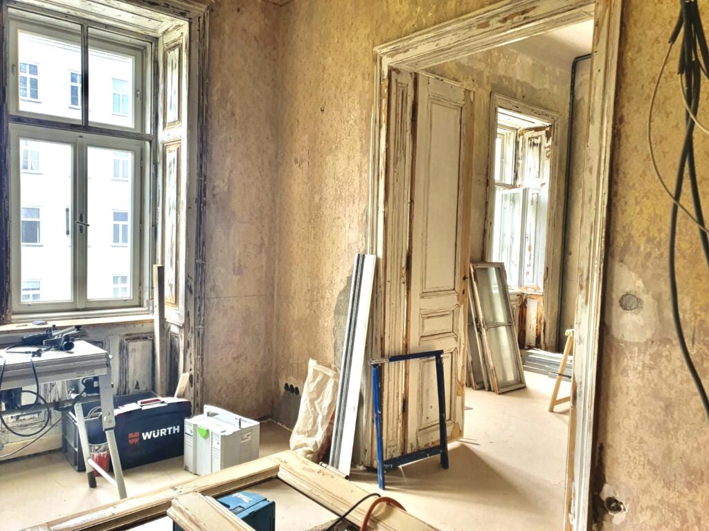 Sanierung Alt-Wien-Wohnung