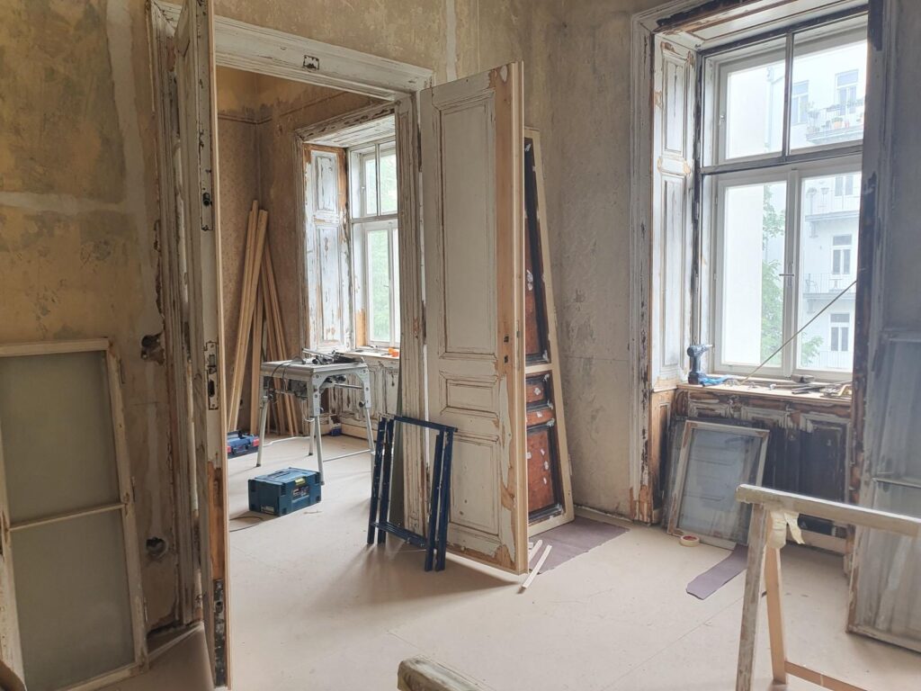 Sanierung Alt-Wien-Wohnung
